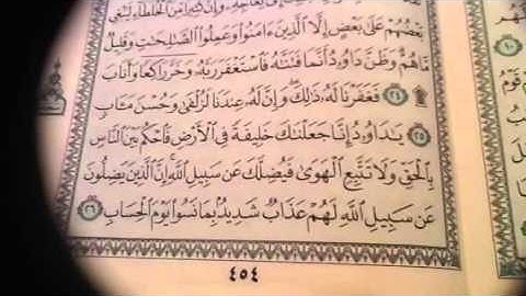 سورة ص ص٤٥٤