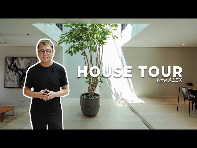 Tour This Stunning Terrace Home with Alex | Sunken Living | Full House Tour | Interior Design Ideas