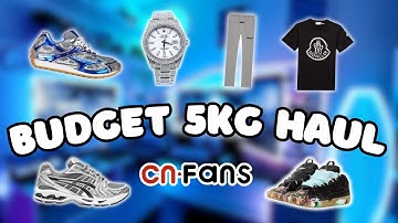 BUDGET 5KG CNFANS CNFANS HAUL (BEST BUDGET ITEMS?)