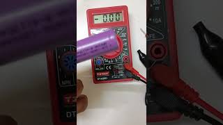 How to check lithium battery charging with Multimeter #diycrafts