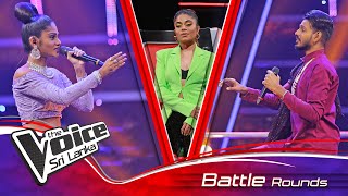 Shehara vs Shehan | Mere Dholna | Battle Rounds | The Voice Sri Lanka