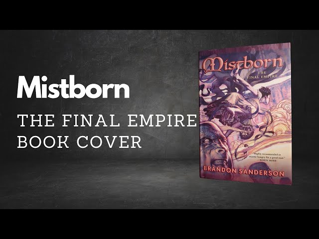 Brandon Sanderson Mistborn The Final Empire Book 1 Hardcover