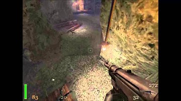 Return to Castle Wolfenstein Walkthrough #24 - The Dig (100%)