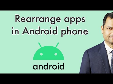 How to rearrange or move the app icons in Android phone hqdefault