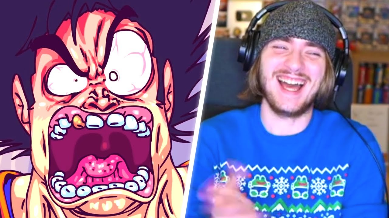 Vezypoo Reacts To Dragon Ball Z Fan Animations! YouTube