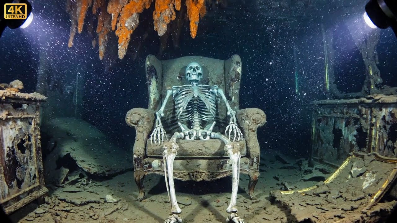 EVIDENCE: Shocking Ghostly Activities Caught On Camera Inside The Titanic