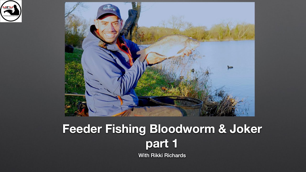 Feeder Fishing with Bloodworm and Joker at Barston Lakes part 1 