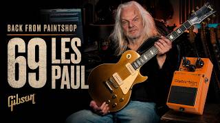 Paintjob done - 1969 Les Paul Goldtop