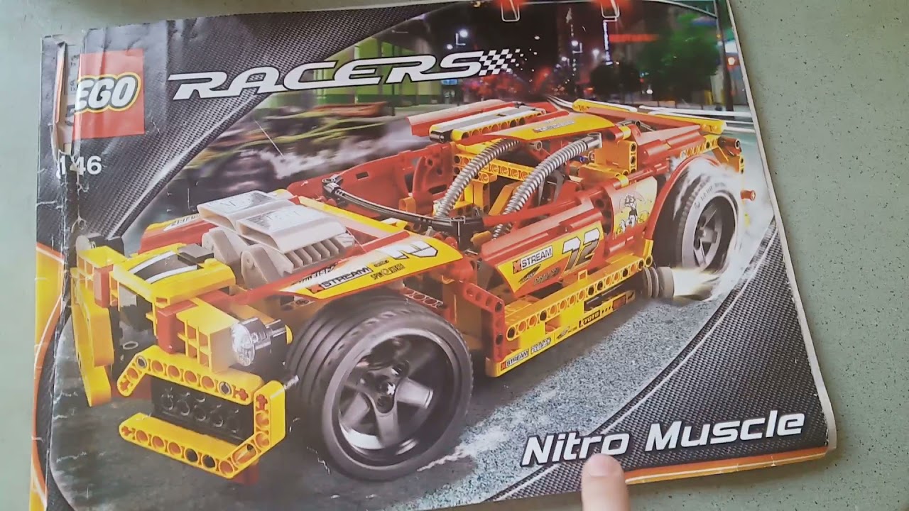 Обзор на набор Lego Racers 8146/крутой набор Лего/назад в прошлое/набор из 2007 года