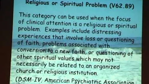 Present! - David Lukoff (part two) at the 2012 ACISTE Conference