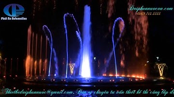 Nhạc nước nghệ thuật cảnh quan,  đài phun nước dự án bất động sản