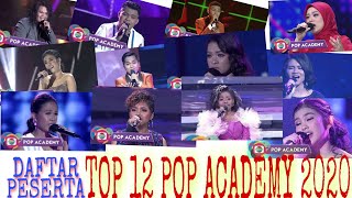 Daftar Peserta Dan Pembagian Group Pop Academy Indosiar 2020 Top 12