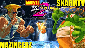 MvC2 Mvci Umvc3 SKARMTV vs MAZINGER Z pt 3