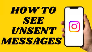 How To See UnSent Messages On Instagram | Simple tutorial