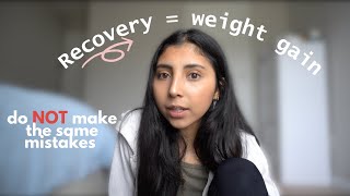 MISTAKES I MADE IN ED RECOVERY (working out, underweight, weight gain, fitness era, gym obsession)