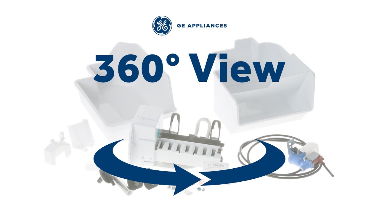 360 Degree View of the GE Appliances Refrigerator Icemaker Kit IM6D YouTube