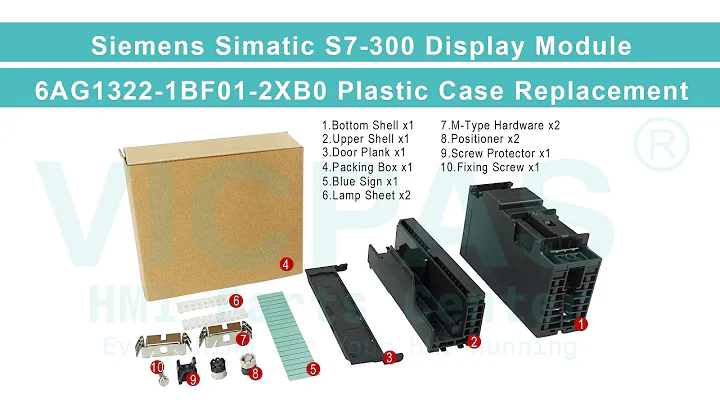 Siemens S7-300 6AG1322-1BF01-2XB0 Housing Repair