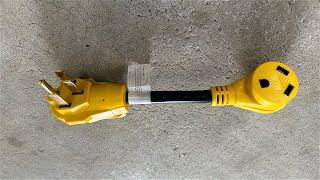 50 Amp to 30 Amp Electrical Adapter