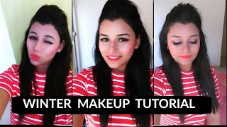 FLIRTY WINTER MAKEUP TUTORIAL | JANUARY 2017