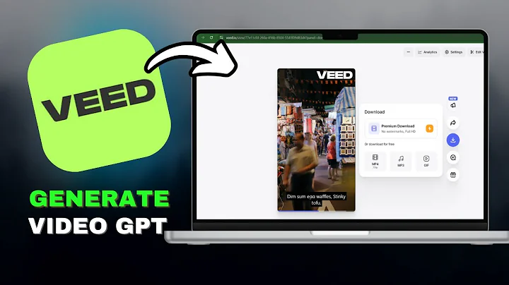 How to Generate Videos using Video GPT by VEED AI in SECONDS!