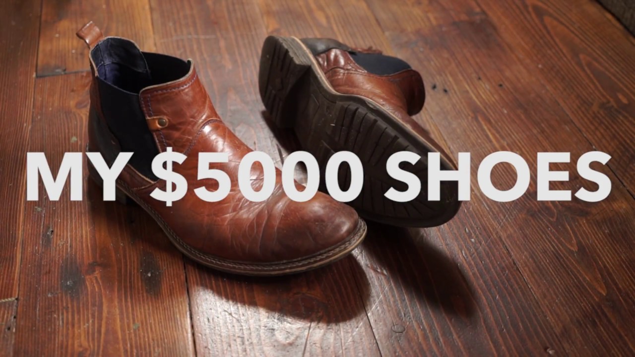 My $5000 Shoes - YouTube