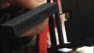 !FAKE! Off White belt review