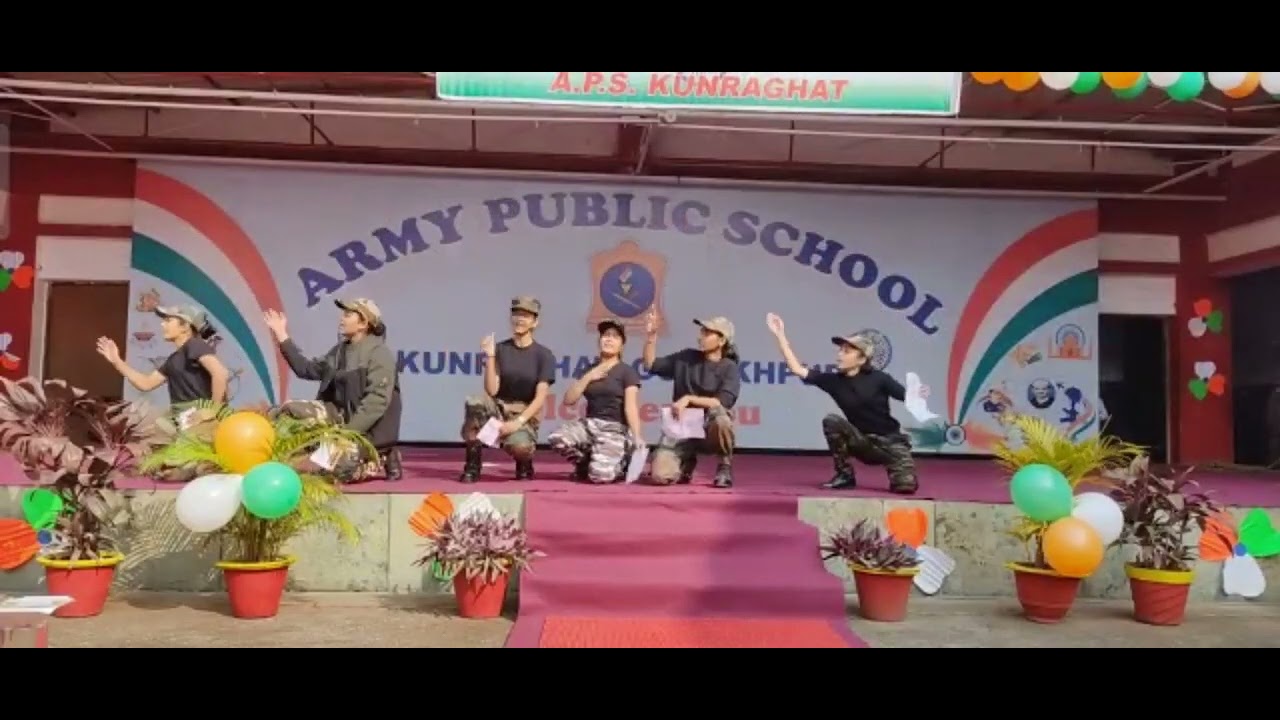 Republic day celebration (2022) at ARMY public school Gorakhpur - YouTube