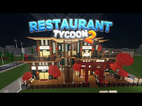 Restaurant Tycoon 2 || Japanese Style Restaurant || Roblox