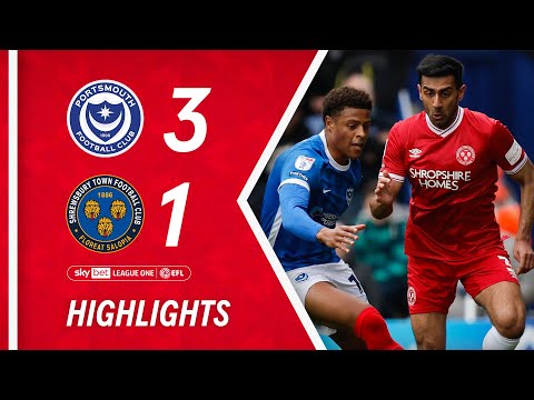 Portsmouth Shrewsbury Goals And Highlights