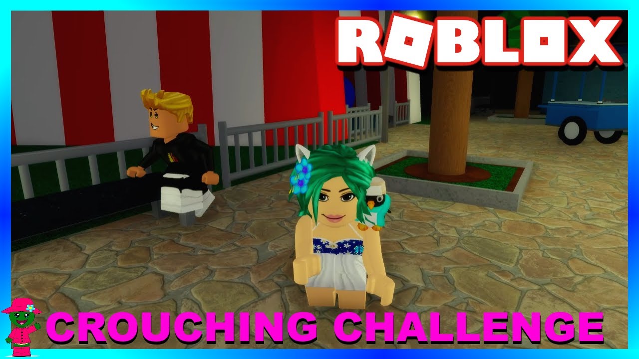 The Crouching Challenge Roblox Piggy Youtube - how do you crouch in roblox