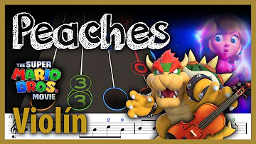 Peaches | Violín Play Along🎻
