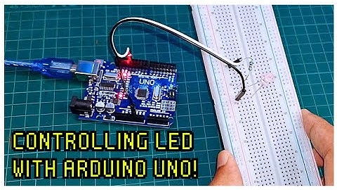 How to Control 5mm LED With Arduino Uno R3 | Exploring Arduino #1