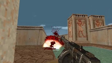 doom 2 serious sam the retro encounter maps sam01 egypt 1.2.3 full playthough