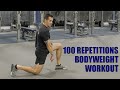 100 reps all bodyweight workout to do at home