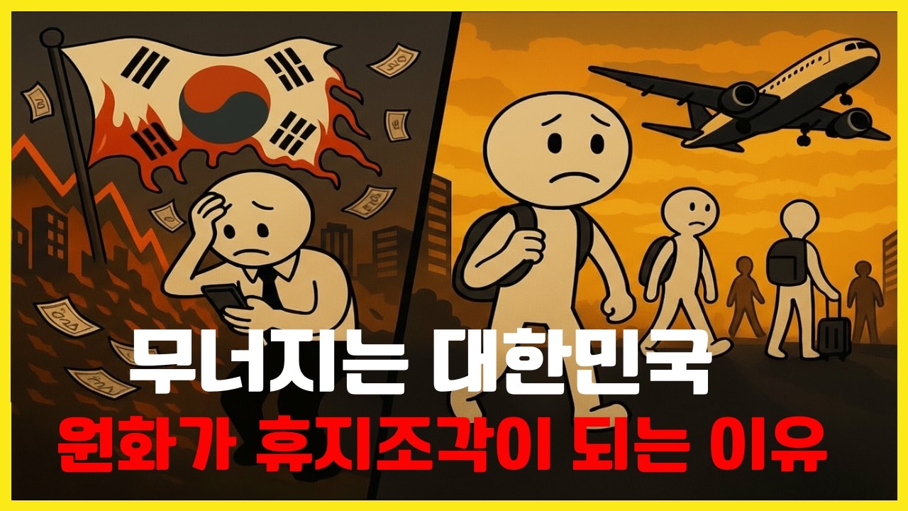 한국이 무너져 간다｜원화 폭락 경고, 환율 1,400 돌파 내 자산을 지키는 생존전략