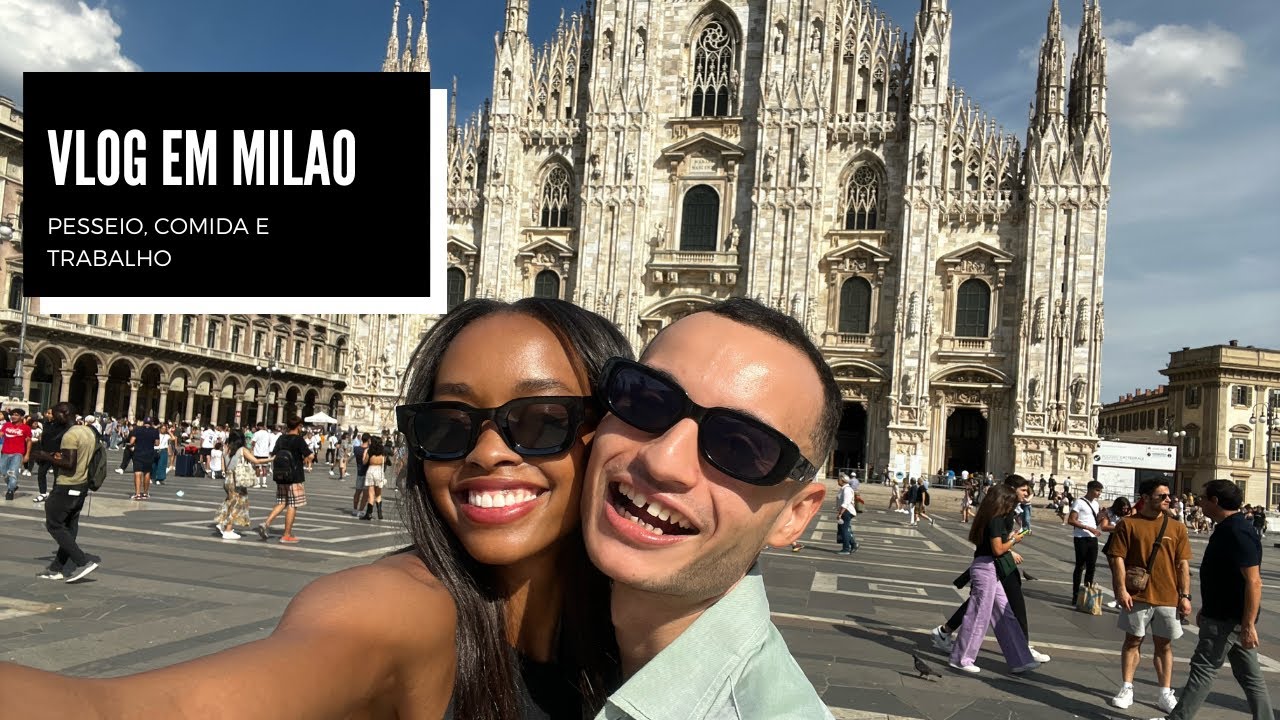 VLOG EM MILAO: Trabalho, passeio e diversão