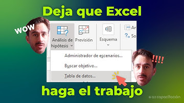 ¡ANÁLISIS AUTOMÁTICO! 🔁 Función TABLA DE DATOS en EXCEL