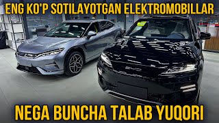 : BYD Song L 2024 va BYD Song Plus Champion 2024 eng talabgir elektromobillar