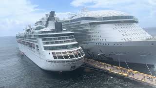 Royal Caribbean cruise port #royalcaribbean #cruiselife #cruiseships