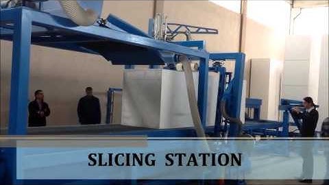 FULLY AUTOMATED CONTINUOUS EPS BLOCK CUTTING LINE   EGE PROSES