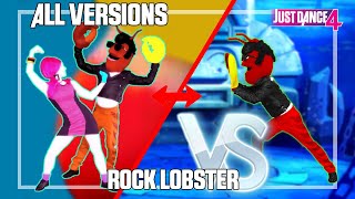 Just Dance Comparison  Rock Lobster  Classic X Battle