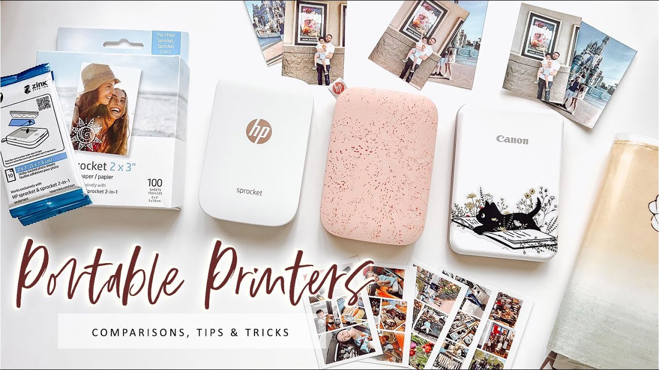 HP Sprocket VS Canon Ivy Portable Photo Printer - Freeprintersupport -  Medium