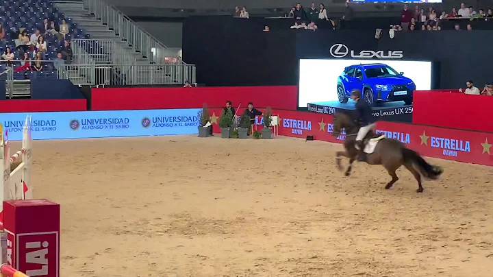 Donita - winning 145 GP Sunday at Madrid Horse Wee...