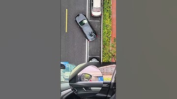 Learn Parking Using Only Mirrors #carhacks #knowledge #learning