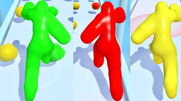 Max Levels 🟢Jellyman Dash 3D: Run Games Walkthrough ✅Gameplay Android, iOS