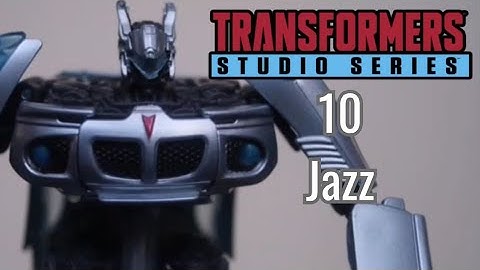 Transformers Studio Series 10 Jazz Stop Motion