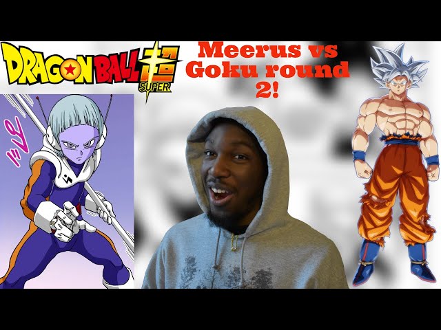 Meerus VS Goku Part 2 ! Ultra Instinct Mastered ?! class=