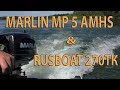 мотор MARLIN MP 5 AMHS и лодка ПВХ RUSBOAT 270TК (транец, надувной киль)