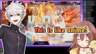 Korone team witness Kuzuha main protagonist moments [CR CUP Street Fighter 6]