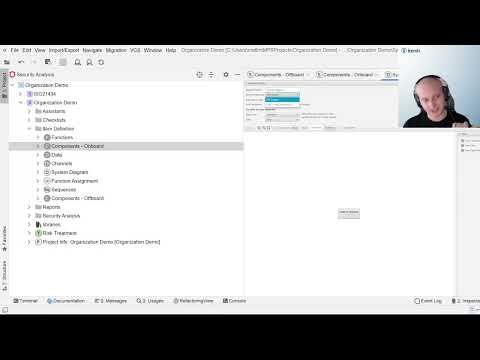 Organizing a TARA Project In SECURE - video from Itemis
